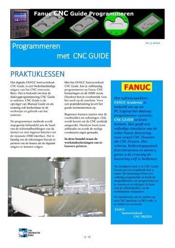 Fanuc Praktijkwerkstukken tekeningen
